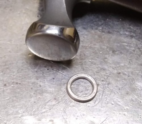 Judy Larson's Ripple Bracelet  - , Metalwork, Cutting, Cutting Tool, Cutters, Dapping, Dapping Jewelry, Filing, Finishing, Findings, Clasps, Components, Tumbling, Tumble, Tumbling Jewelry, Butane Torch, Soldering, Solder, Tools, Use a flat faced hammer larger